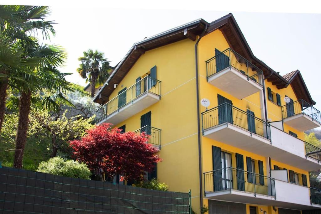 Ca' Gialla 2 - Sul Lago Di Lugano, Terrazza E Parcheggio - Cadegliano Viconago Zewnętrze zdjęcie